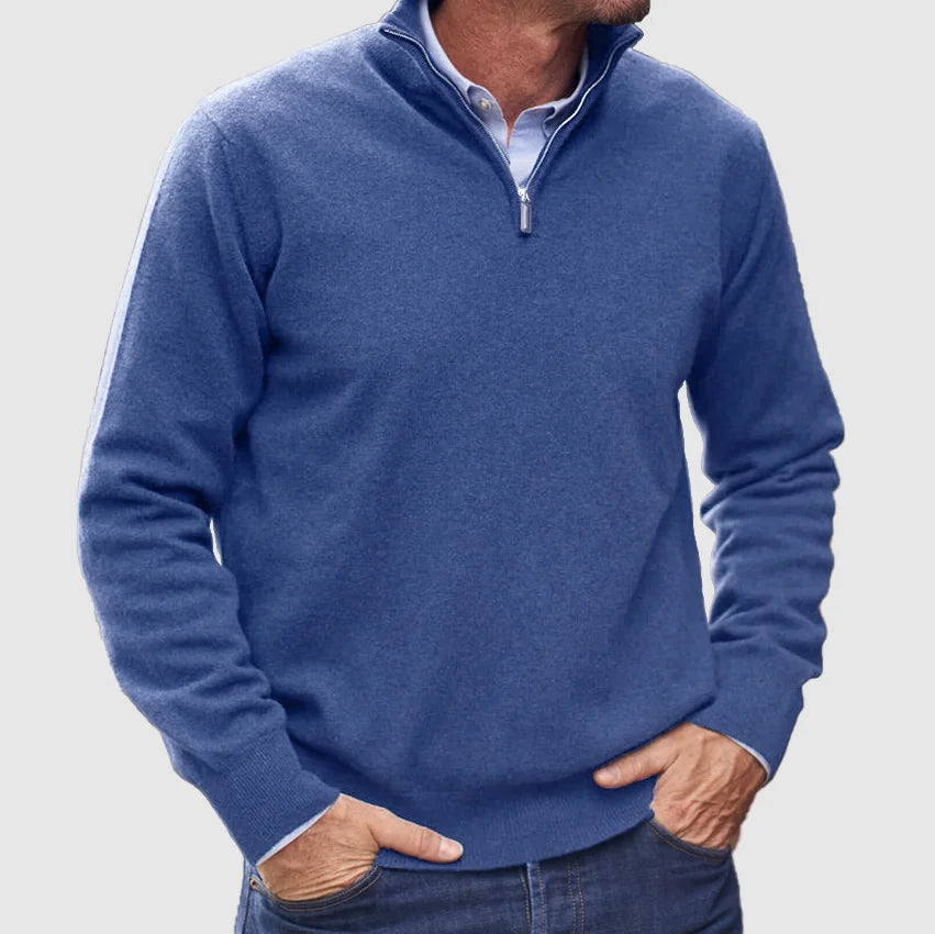 WISEMERE | ZIP PULLOVER FOR MEN