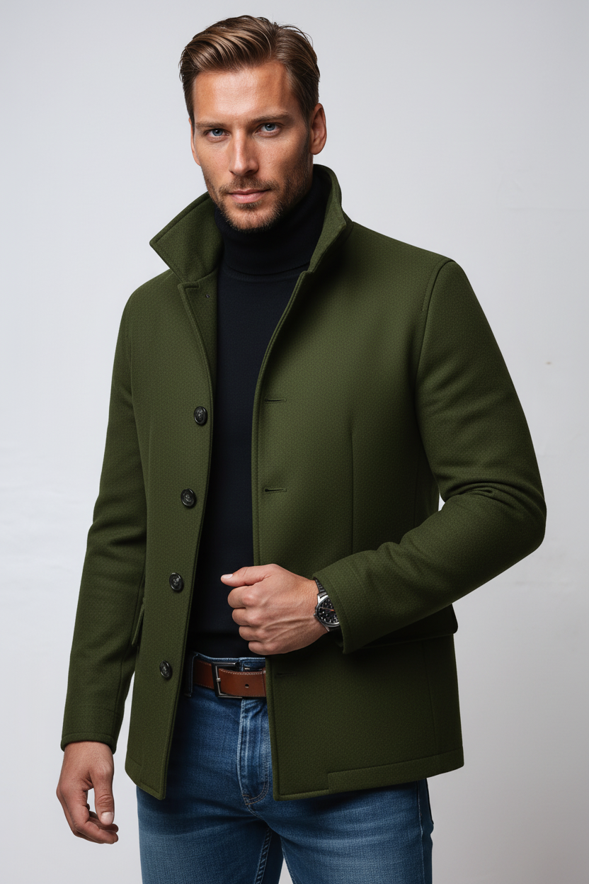 WISEMERE | WINTER WOOL JACKET FOR MEN