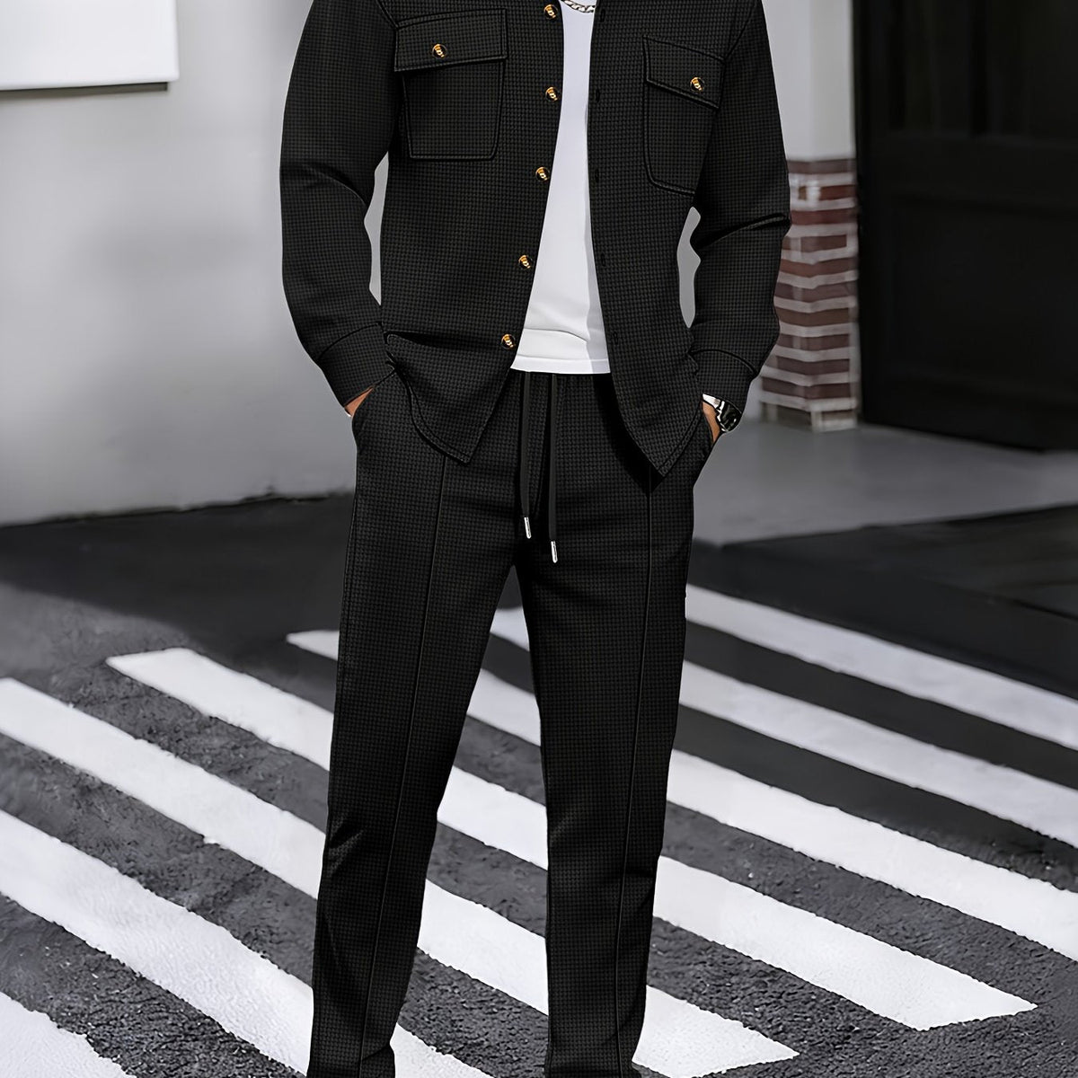 WISEMERE™ | Refined Casual Two-Piece Set