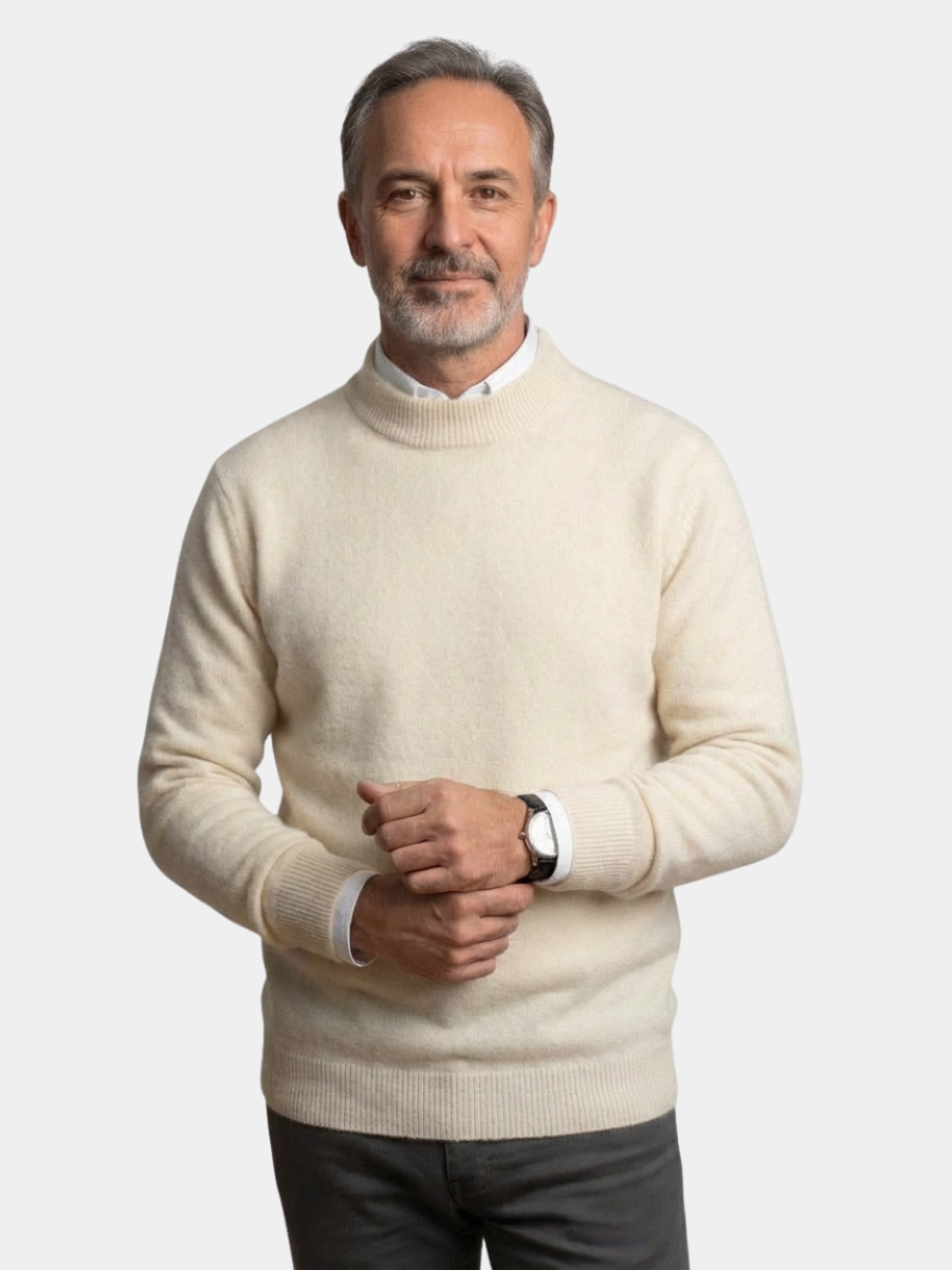 WISEMERE | ELEGANT KNITTED PULLOVER FOR MEN