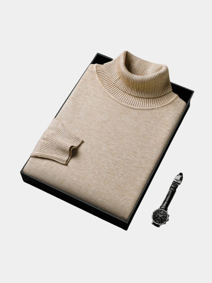 WISEMERE | ELEGANT HIGH NECK SWEATER