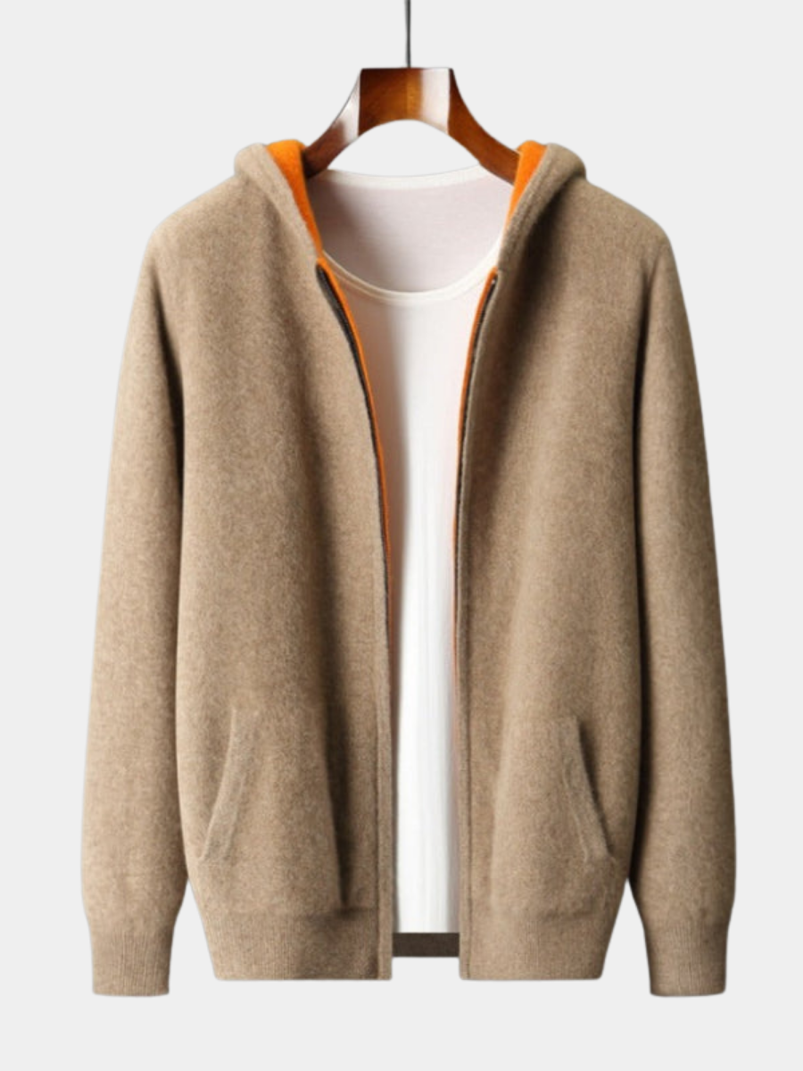 WISEMERE | WOOL HOODIE FOR MEN