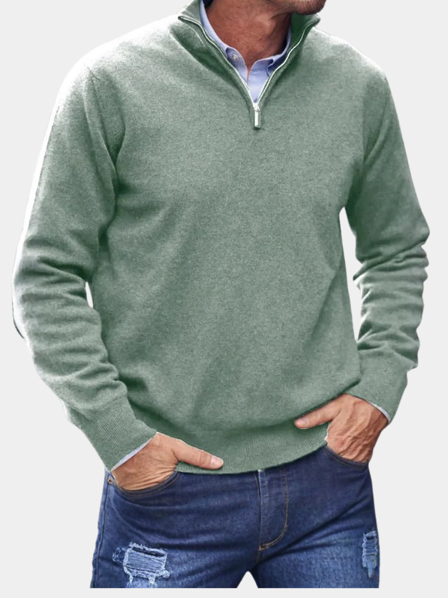 WISEMERE | ZIP PULLOVER FOR MEN