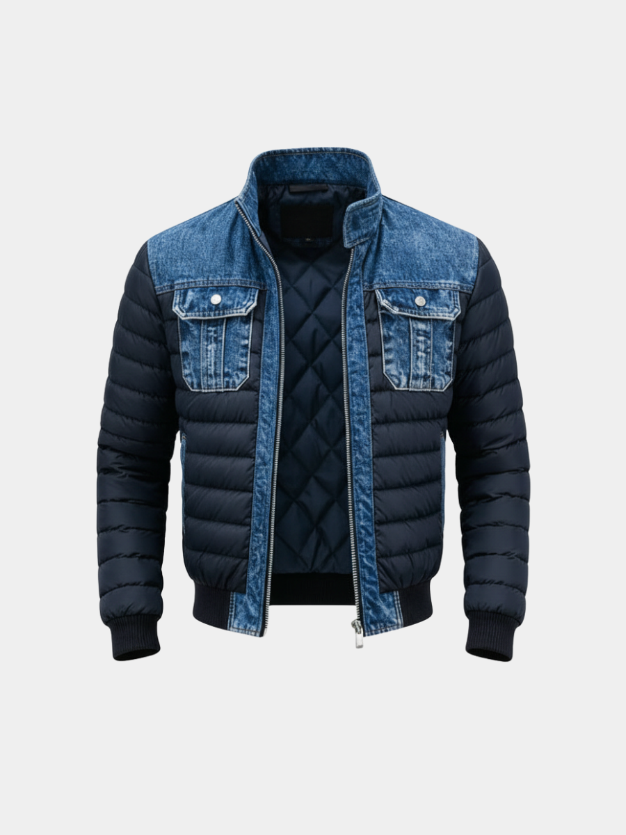 WISEMERE | HYBRID INSULATED DENIM JACKET FOR MEN