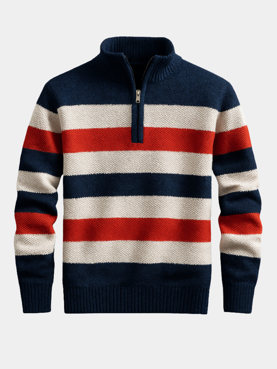 WISEMERE | ELEGANT ZIP PULLOVER FOR MEN