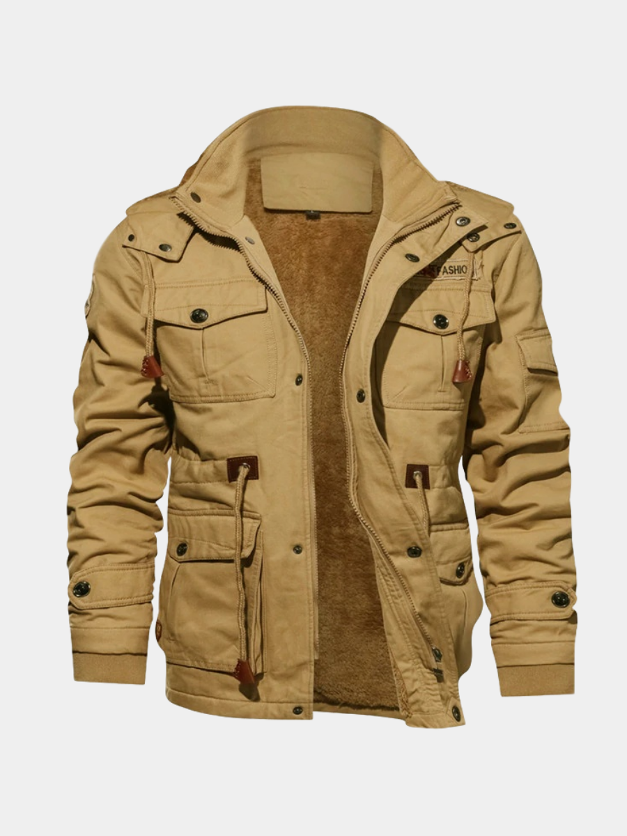 WISEMERE | WINTER JACKET WITH SHERPA LINING FOR MEN