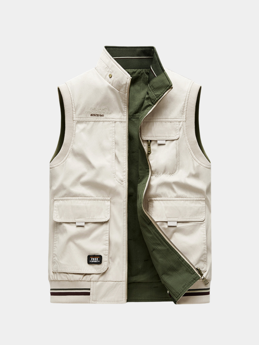 WISEMERE™ | Men's Multi-Pocket Utility Vest