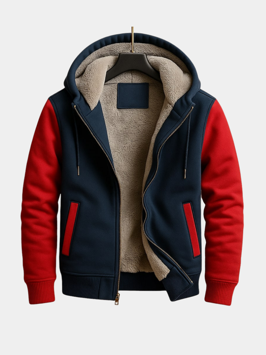 WISEMERE | DOUBLE-LAYERED HOODED JACKET FOR MEN