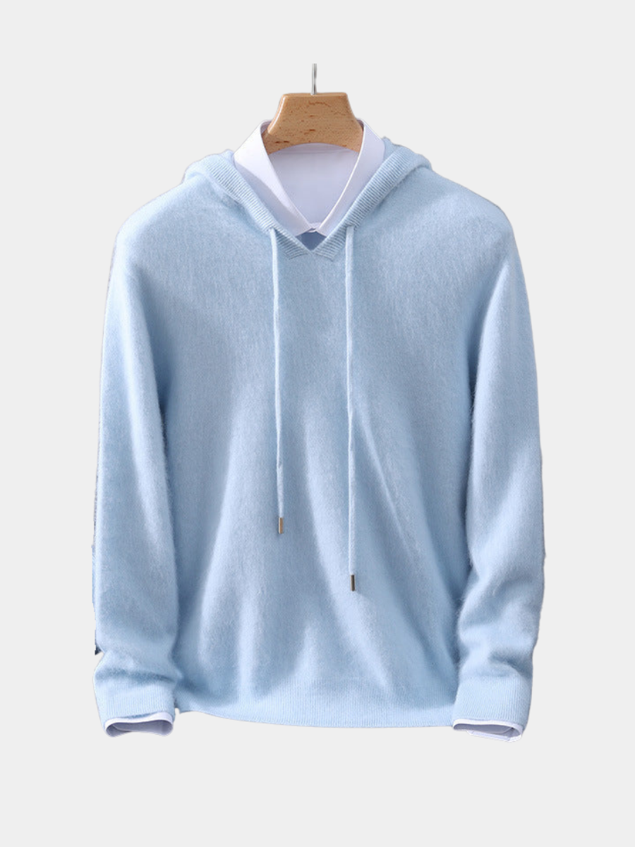 WISEMERE | WOOL BLEND HOODIE FOR MEN