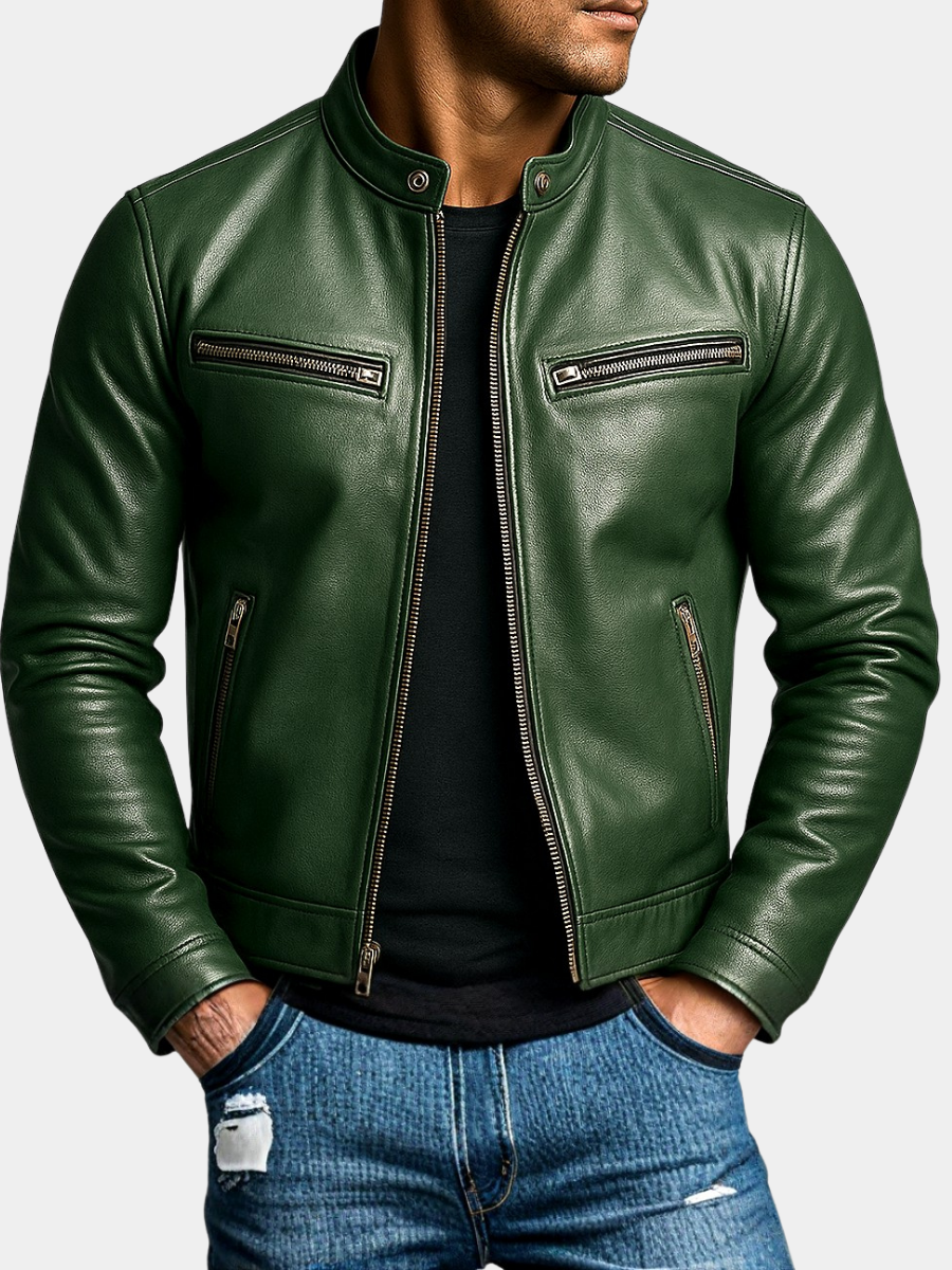 WISEMERE | CLASSIC BIKER JACKET FOR MEN