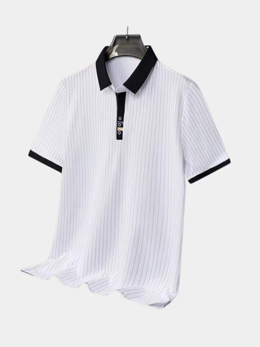 WISEMERE | REFINED STRIPED POLO