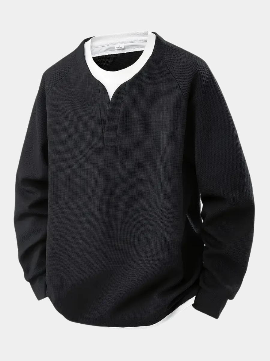 AVANOAH | MEN'S LAYERED LONG SLEEVE SHIRT