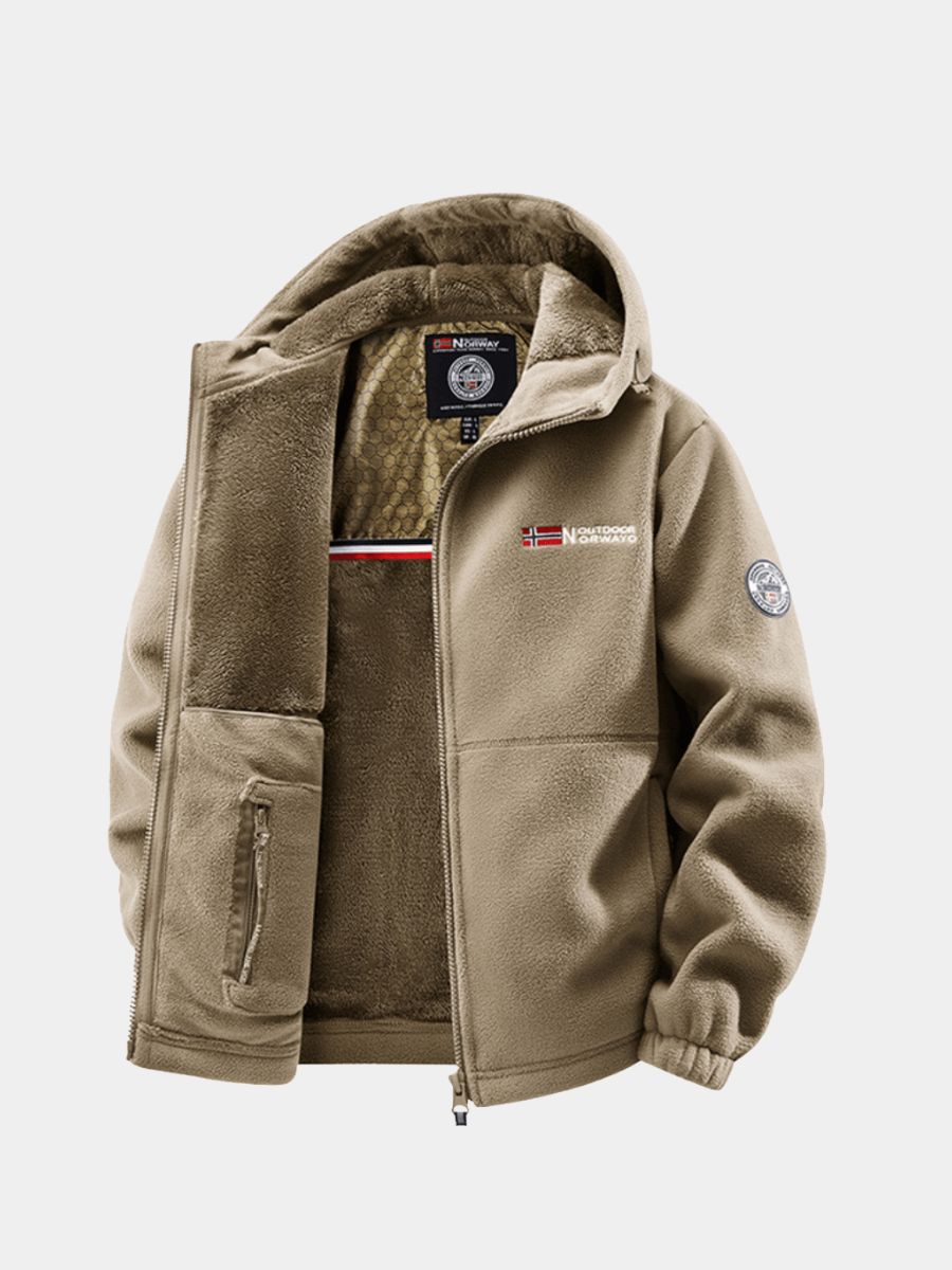 WISEMERE | INSULATED FLEECE BOMBER JACKET FOR MEN