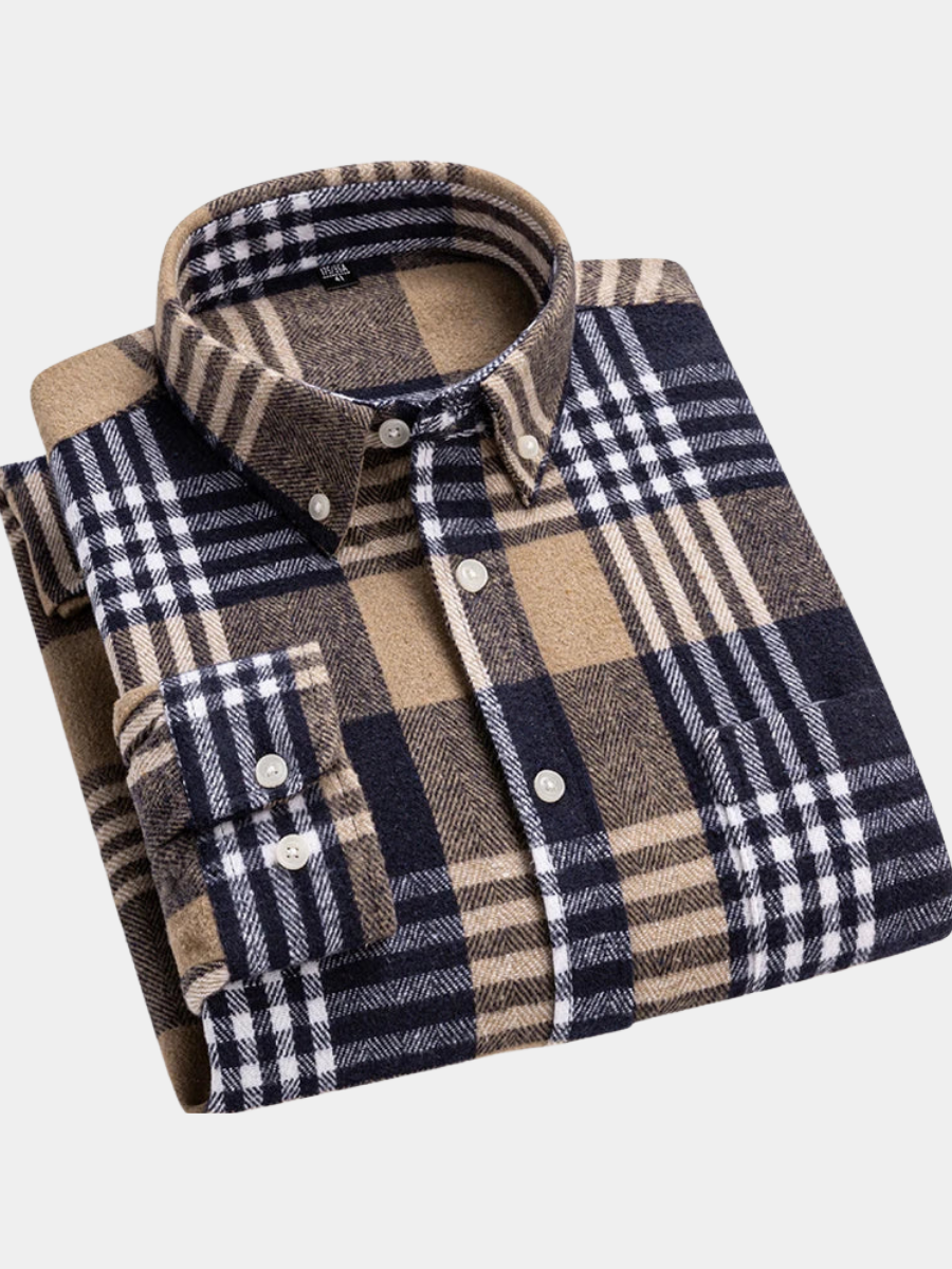 WISEMERE | MODERN CHECK SHIRT FOR MEN