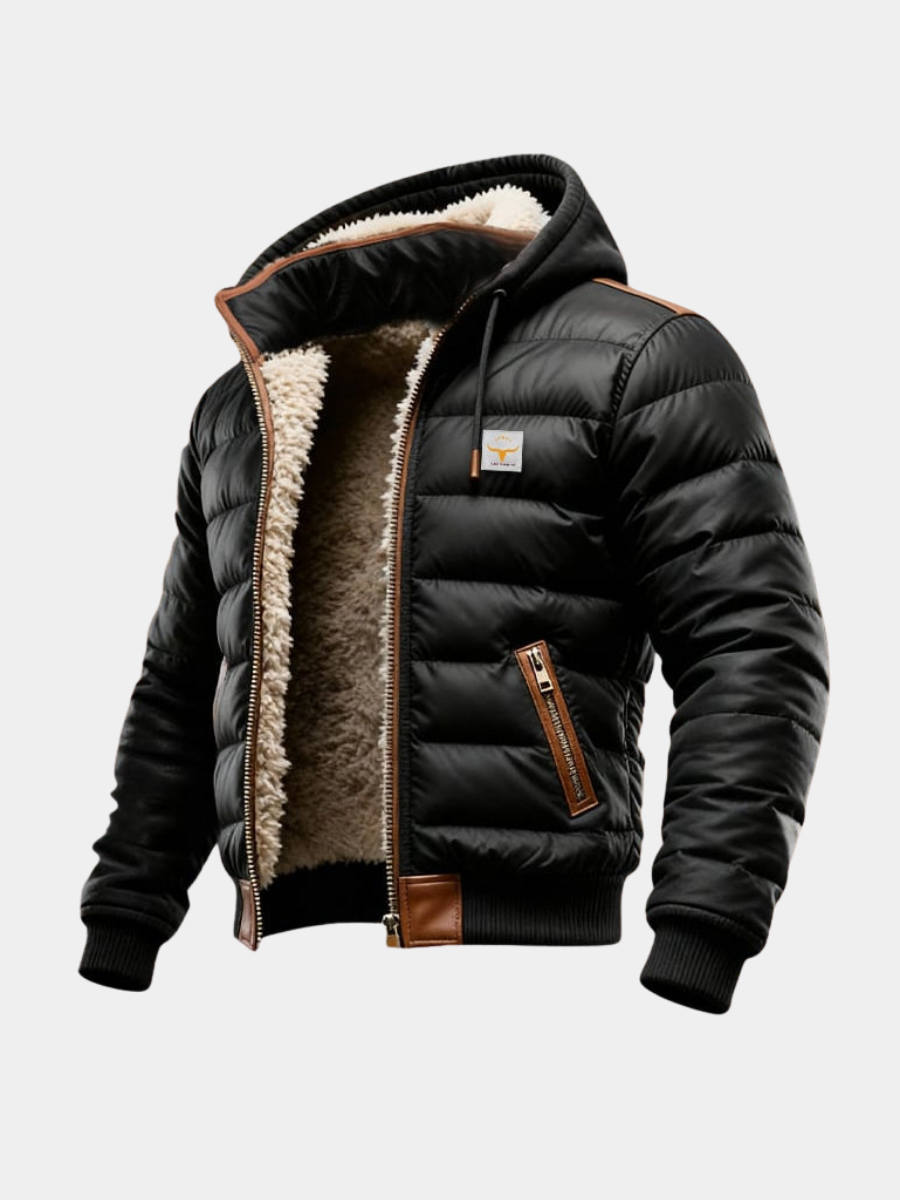 WISEMERE | ELEGANT SHERPA QUILTED JACKET FOR MEN