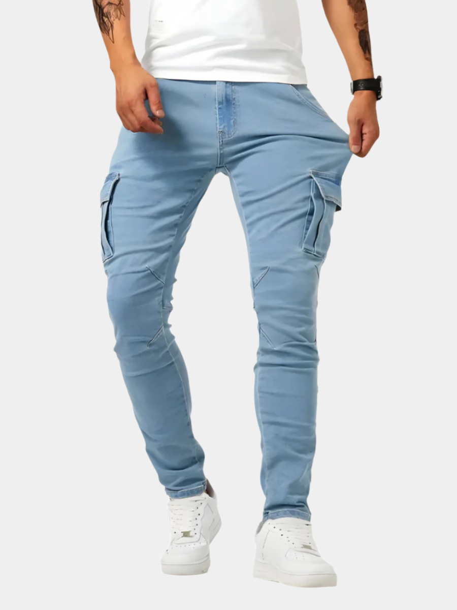 WISEMERE | STRETCH CARGO PANTS FOR MEN