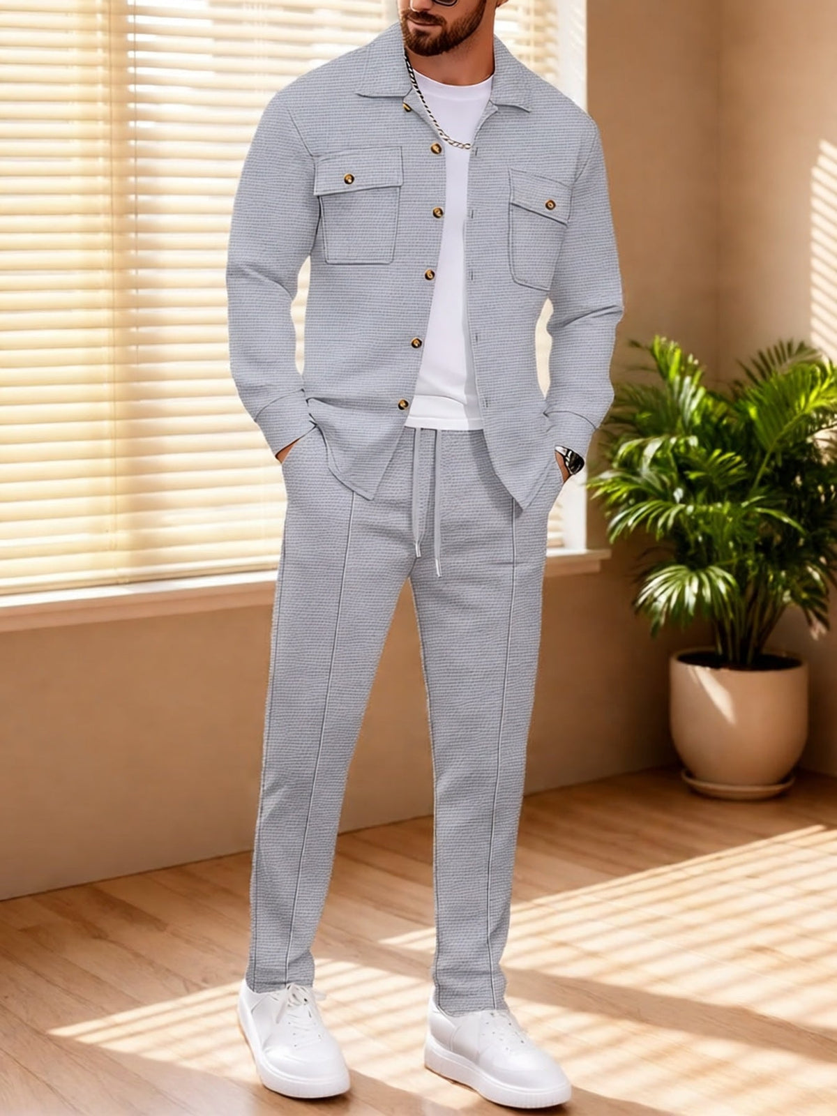 WISEMERE™ | Refined Casual Two-Piece Set