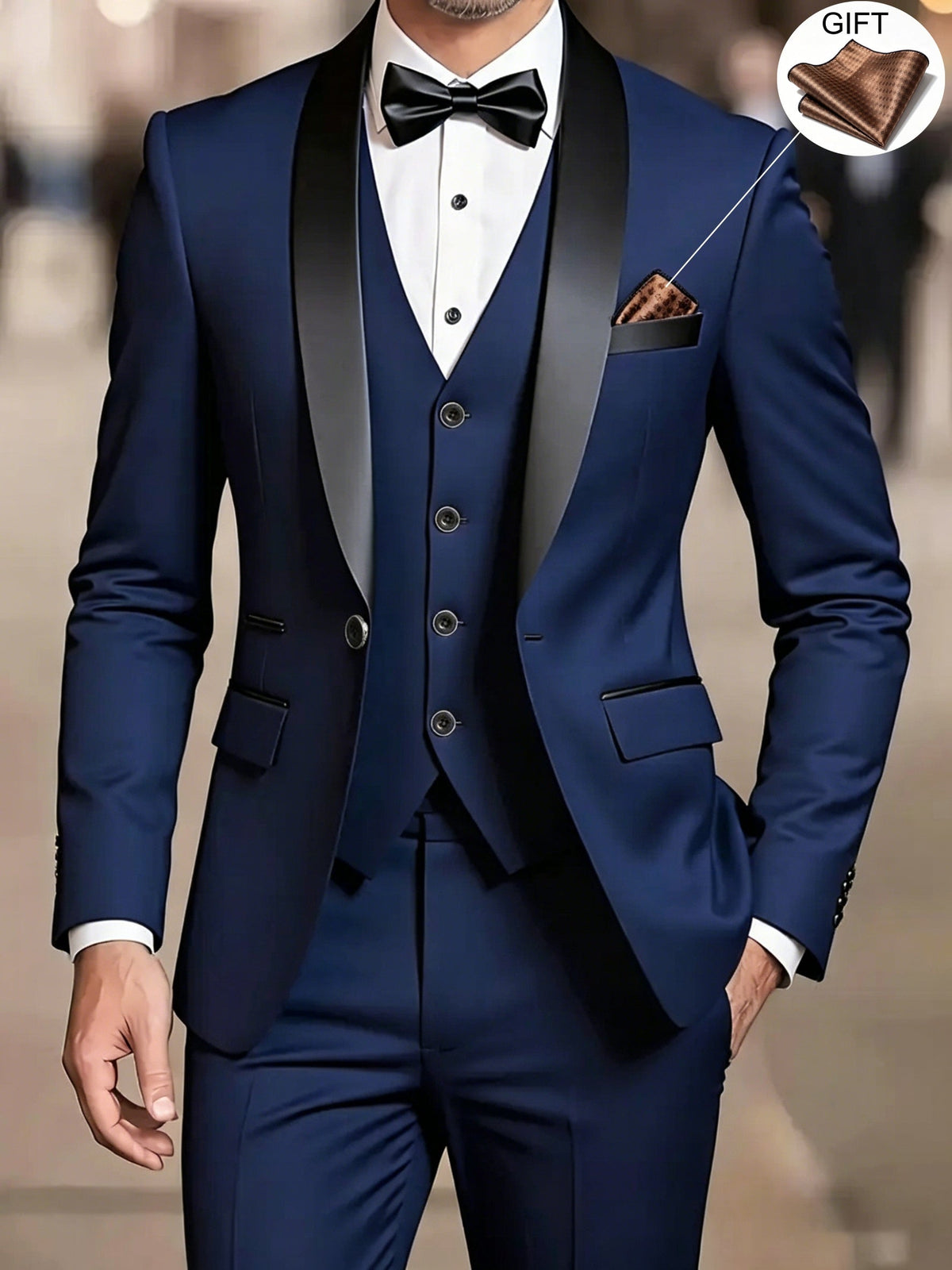 WISEMERE™ | Men's Formal Tuxedo Set