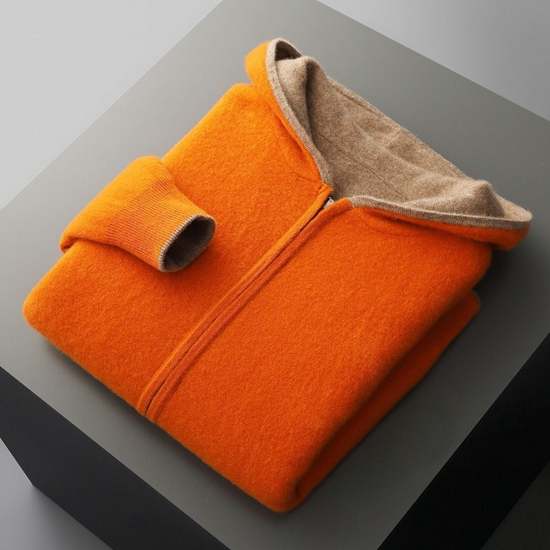 WISEMERE | WOOL HOODIE FOR MEN