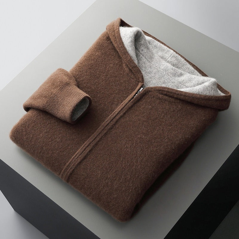WISEMERE | WOOL HOODIE FOR MEN