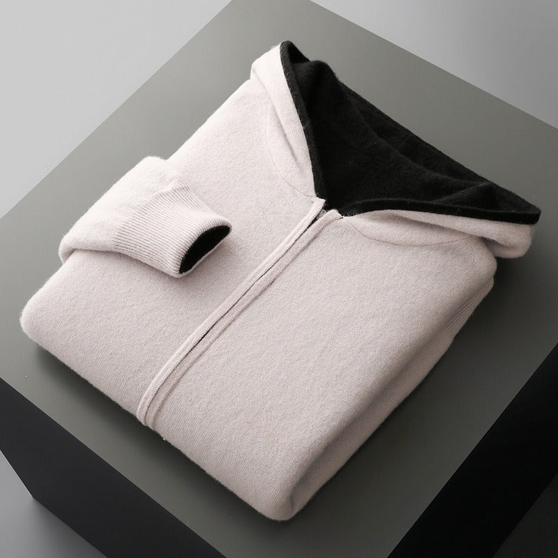 WISEMERE | WOOL HOODIE FOR MEN