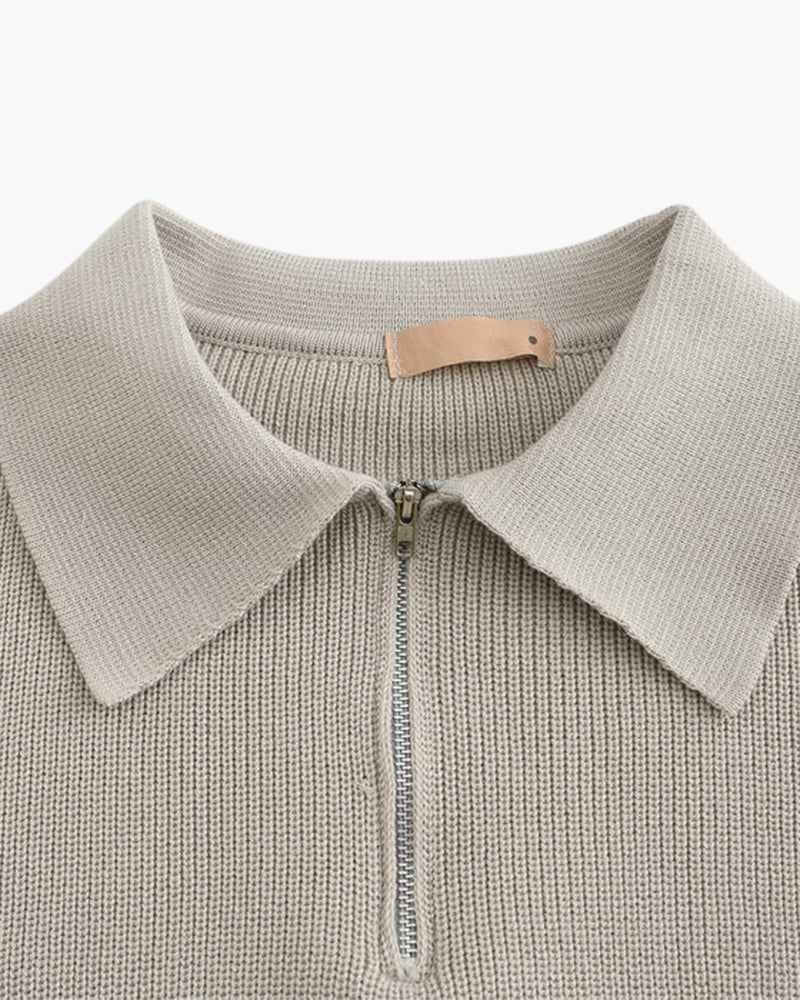 Wisemere | Cesare Half Zip Sweater