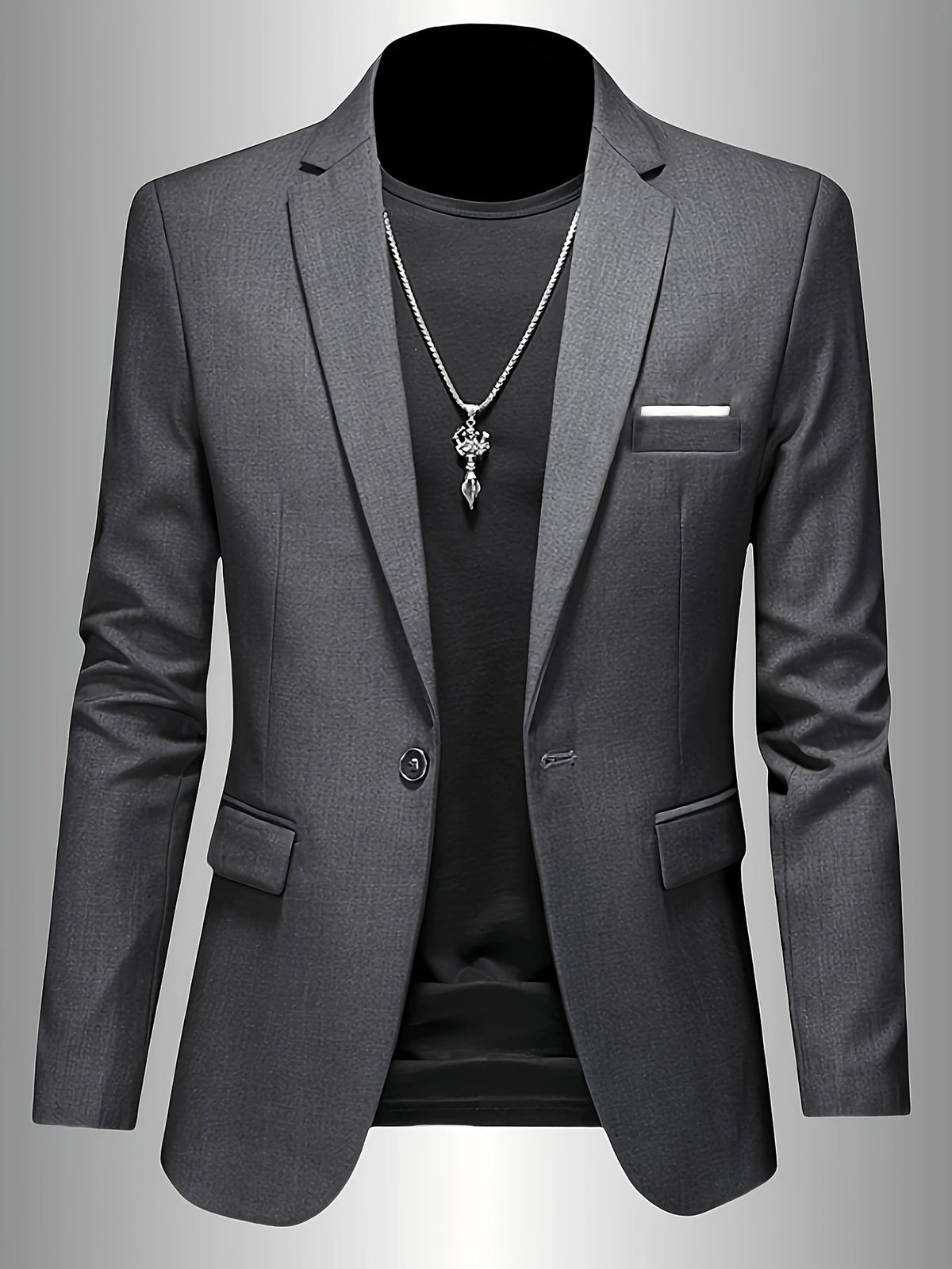 WISEMERE™ | Men's Single-Button Blazer
