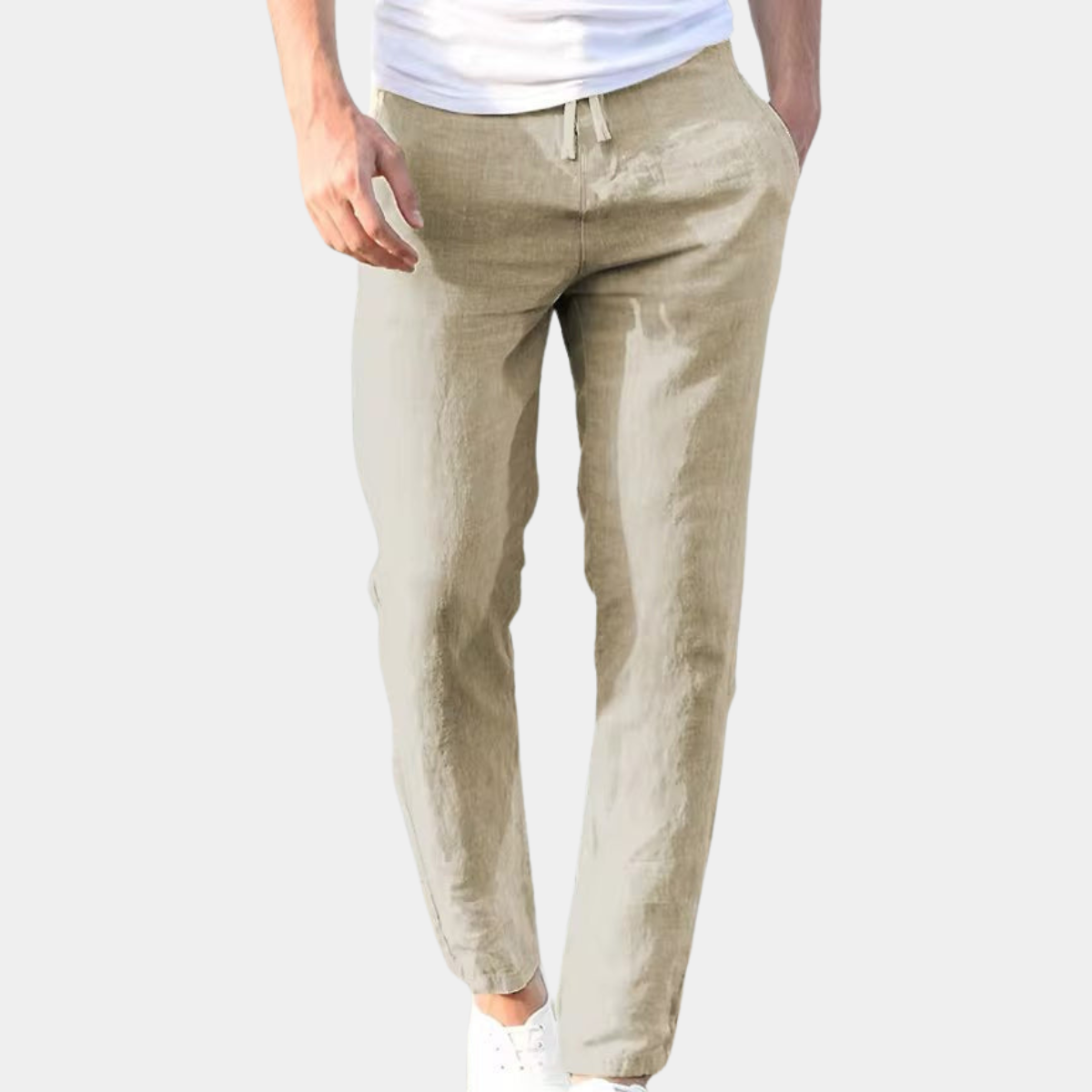 WISEMERE | LIGHTWEIGHT LINEN PANTS