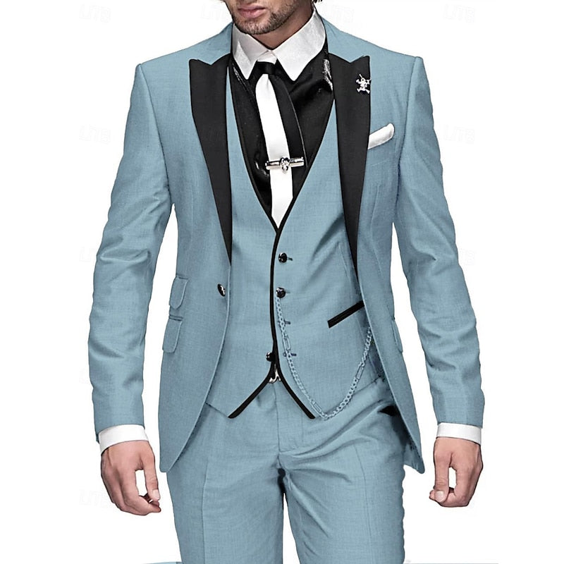 WISEMERE™ | Men's Business Linen Suit