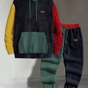 WISEMERE™ | Cozy Color-Block Two-Piece Set