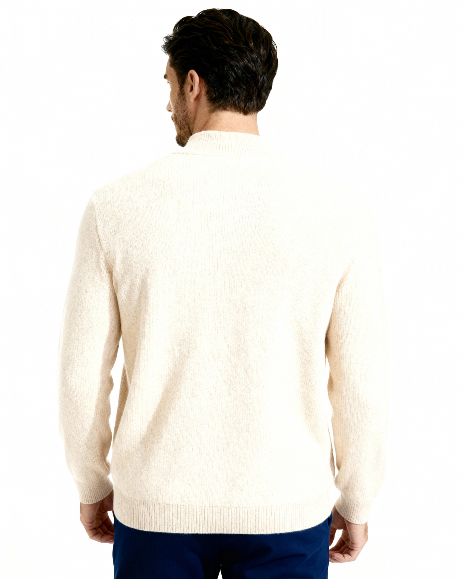 WISEMERE | CASHMERE ZIP-UP SWEATER