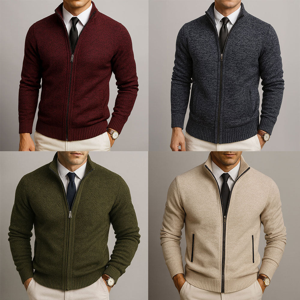 WISEMERE™ | Men's Tailored Wool-Blend Jacket
