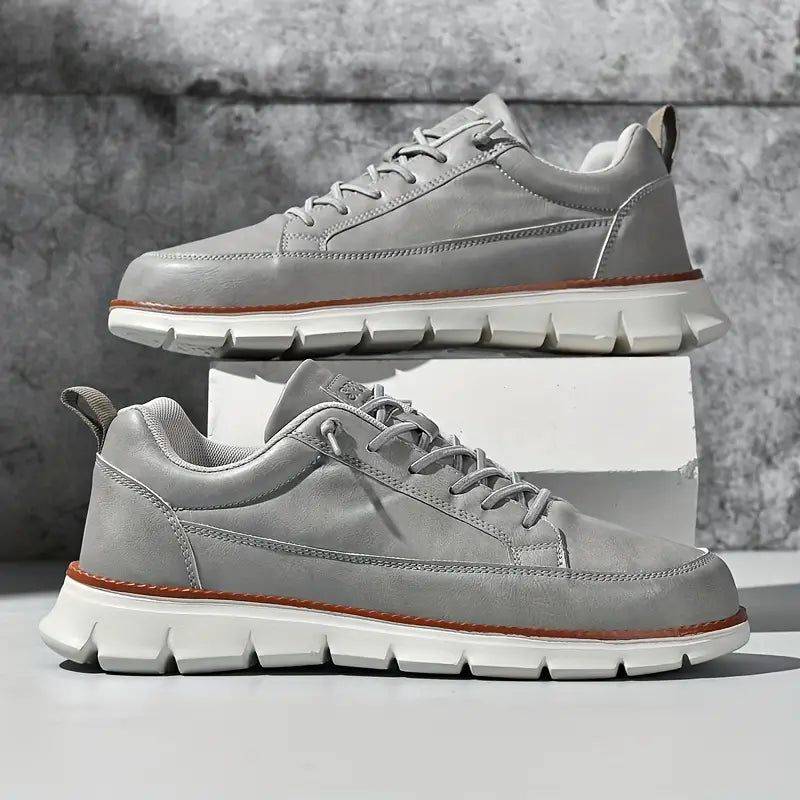WISEMERE | LEATHER SNEAKERS WITH SUPPORT