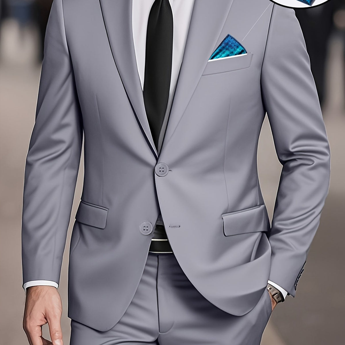 WISEMERE™ | Men's Two-Piece Formal Suit Set