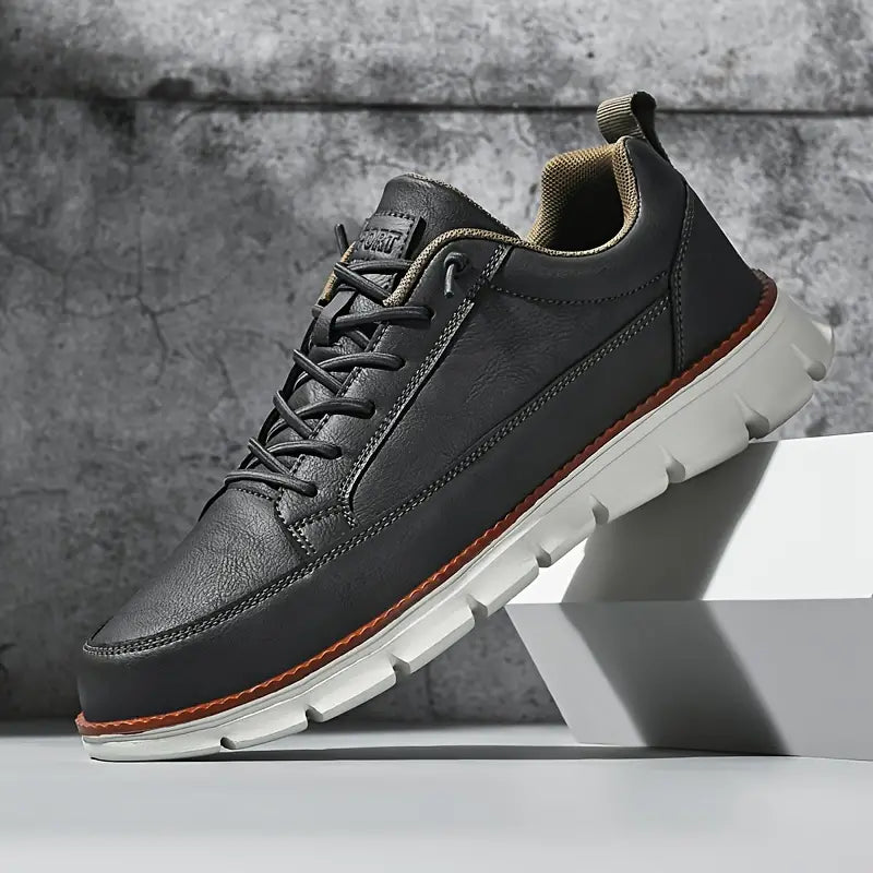 WISEMERE | LEATHER SNEAKERS WITH SUPPORT