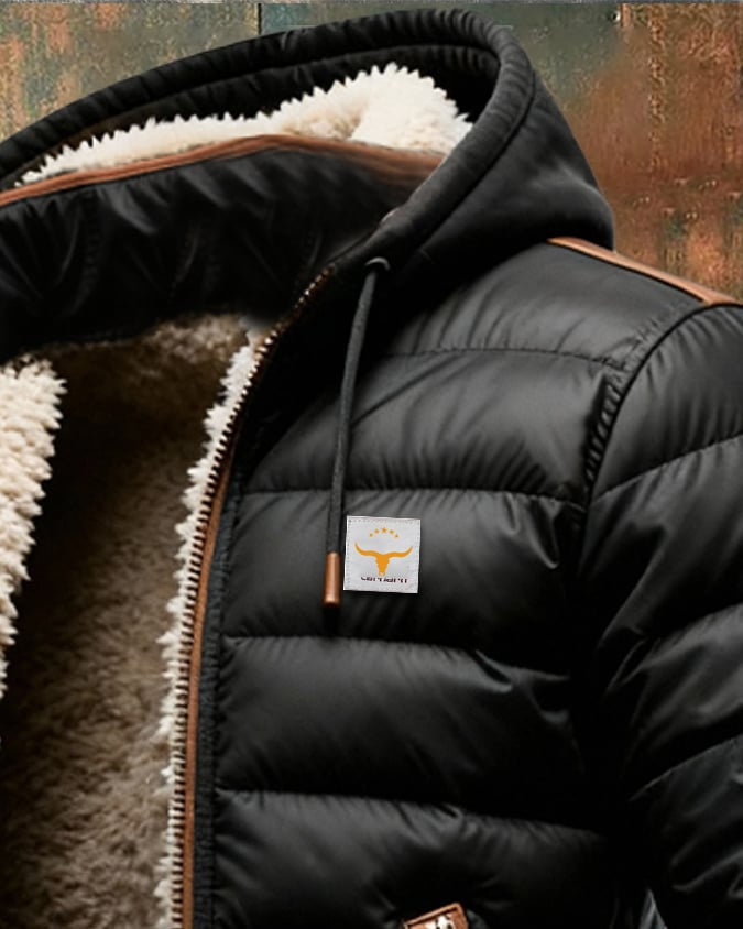 WISEMERE | ELEGANT SHERPA QUILTED JACKET FOR MEN