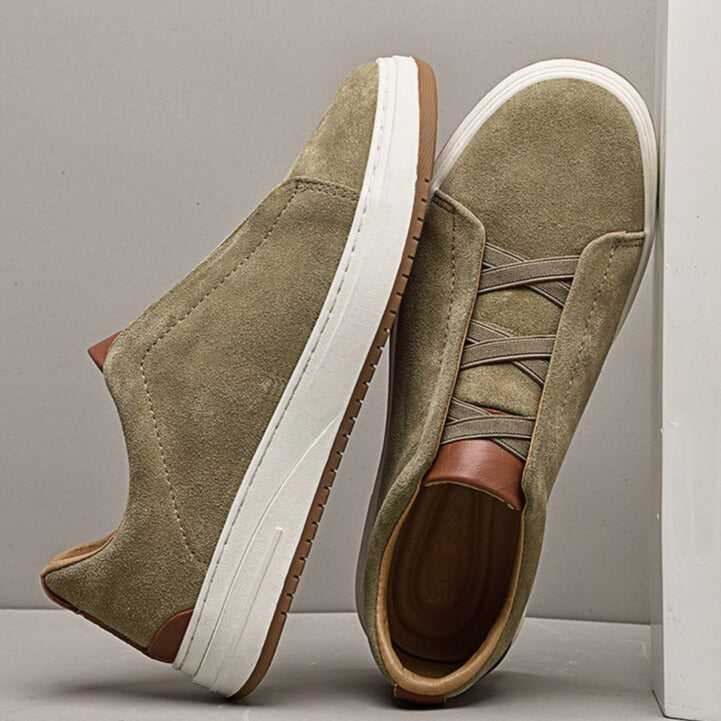 WISEMERE | SUEDE SLIP-ON SHOES FOR MEN