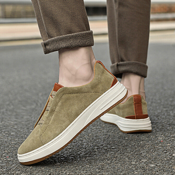 WISEMERE | SUEDE SLIP-ON SHOES FOR MEN