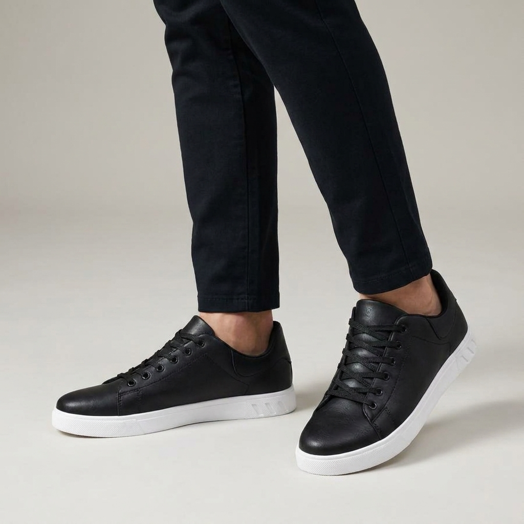 WISEMERE™ | Leather Trainers
