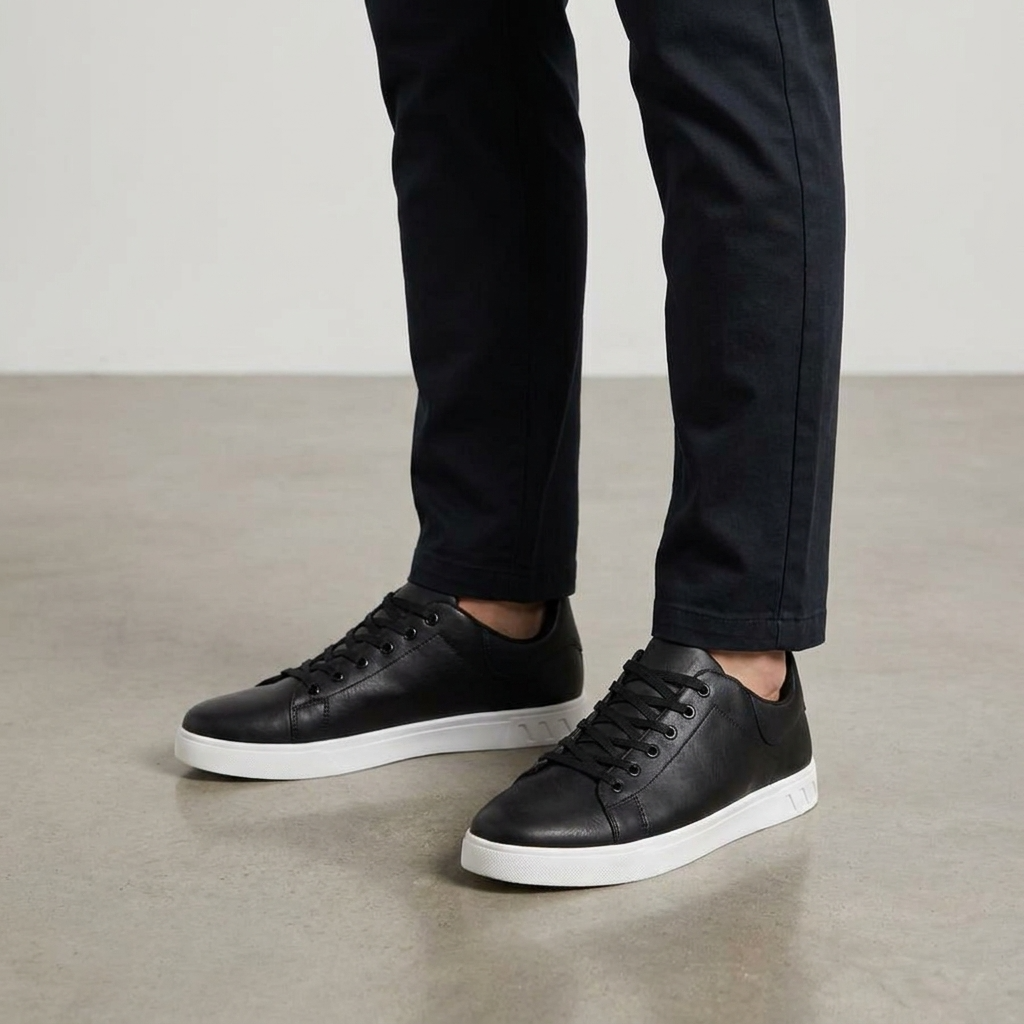 WISEMERE™ | Leather Trainers