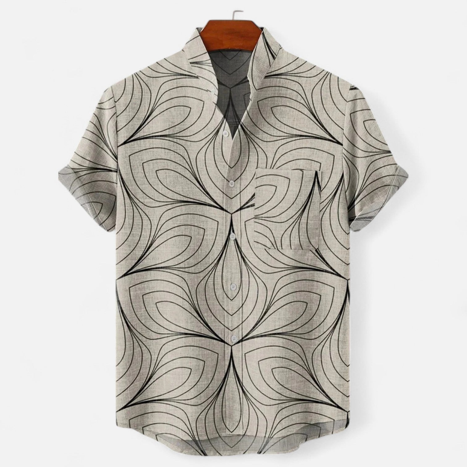 WISEMERE™ | Linen Camp Shirt