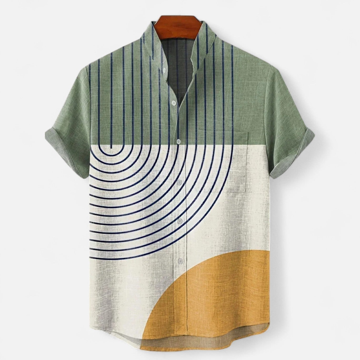 WISEMERE™ | Linen Camp Shirt