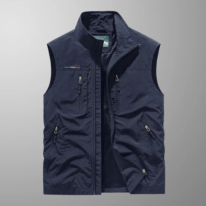 WISEMERE™ | Men's Nylon Zip Vest