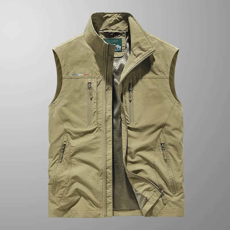 WISEMERE™ | Men's Nylon Zip Vest