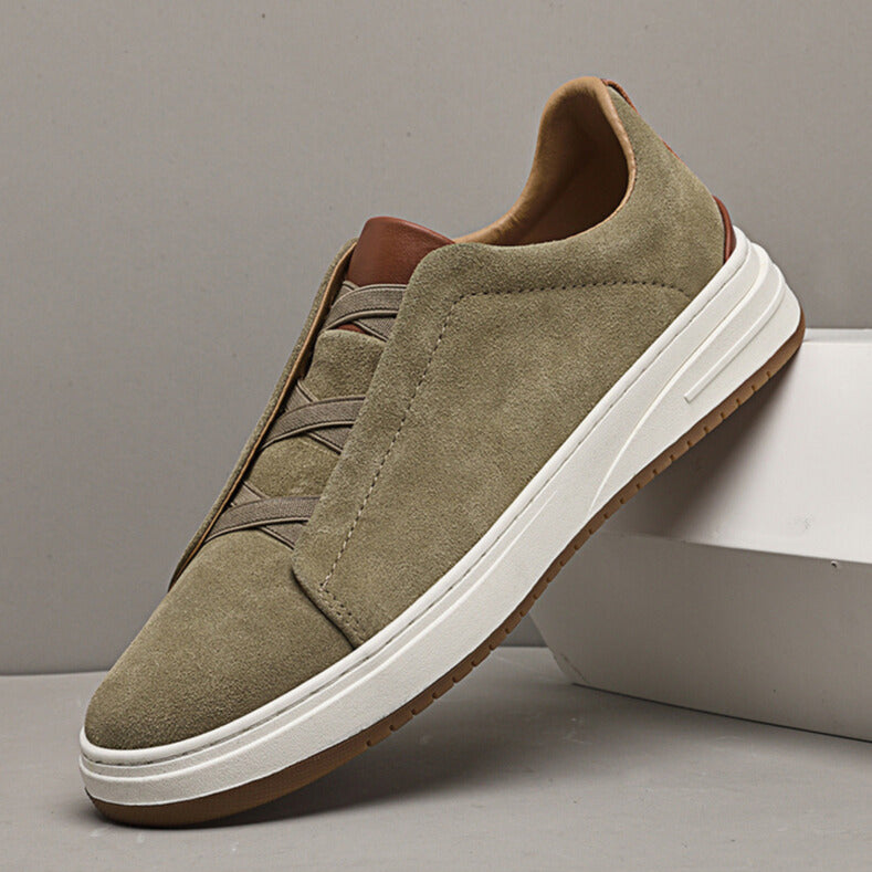 WISEMERE | SUEDE SLIP-ON SHOES FOR MEN