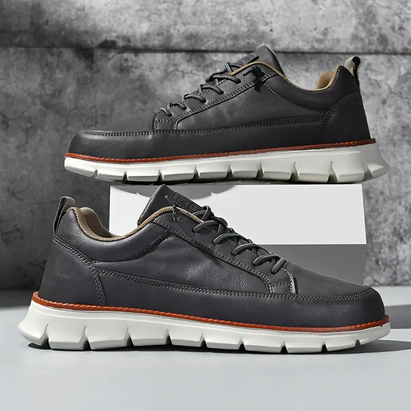 WISEMERE | LEATHER SNEAKERS WITH SUPPORT