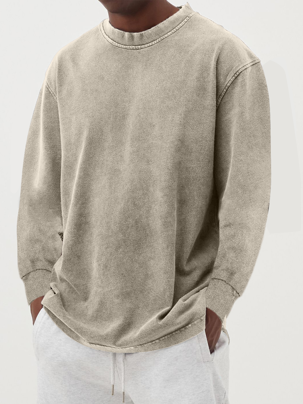 AVANOAH | SIMPLE LONG-SLEEVED T-SHIRT