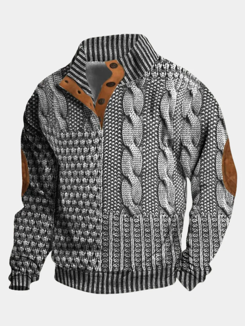 WISEMERE | VINTAGE KNIT PULLOVER FOR MEN