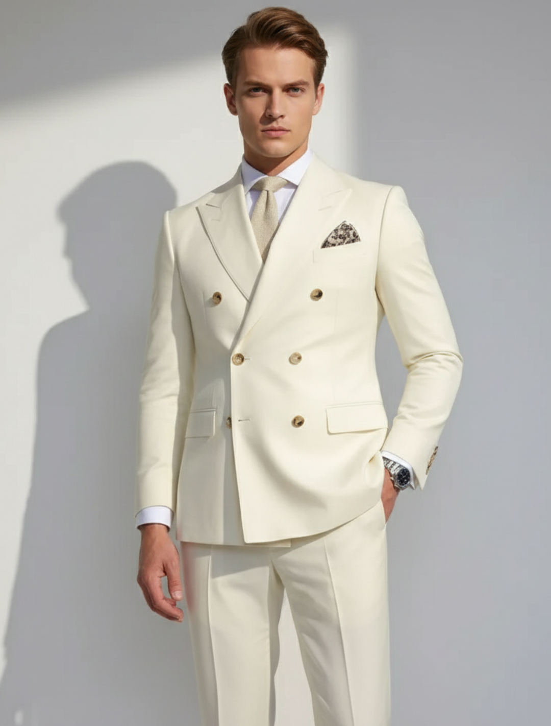 WISEMERE™ | Double-Breasted Suit