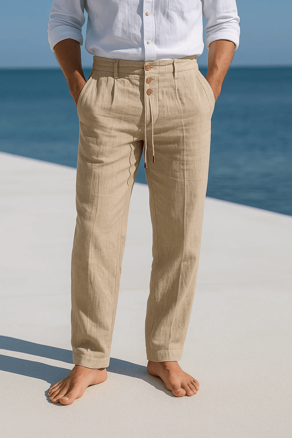 WISEMERE™ | Men's Linen Trousers